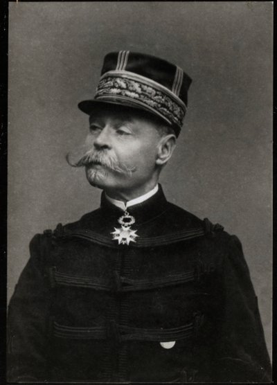 Portrait of Emile Auguste Francois Zurlinden, French general and politician by French Photographer